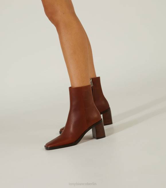 Stiefeletten| de Tony Bianco Frauen Traumstiefeletten Cognac 4624522